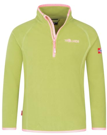Trollkids Kids Nordland Half Zip | Extrem leicht, Gute Wärmeleistung, Schnelltrocknend