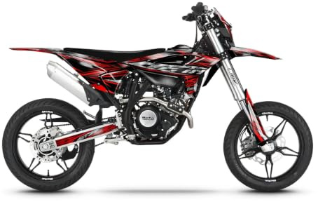 Arider Dekor passend für Beta RR 50/125 2021-2026 | Motorrad Aufkleber Set zum Selbstaufkleben | UV-beständiger Lack-und Verkleidungsschutz | Folierung mit Luftkanal-Technologie | Made in Germany