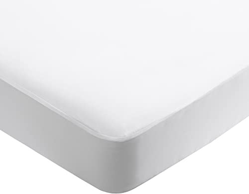 Bedecor Matratzenschoner Wasserdicht Wasserundurchlässige Matratzenauflage Natürlicher Tencel 90x200 cm Weiß