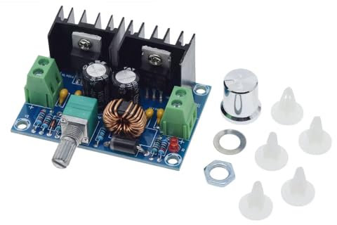 DollaTek XL4016E1 DC 4-40V a DC 1.25-36V 8A Buck Convertidor Regulador de Voltaje 36V 24V 12V a 5V Alta Potencia Eficiencia Paso Abajo Fuente de Alimentación