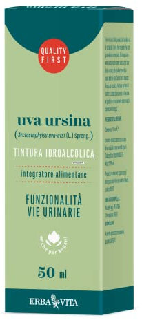 Erba Vita Tintura Idroalcolica Uva Ursina Foglie - 50 ml