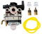 OxoxO Vergaser Birne Kraftstofffilter Kraftstoffschlauch Schlauch Schlauch Kompatibel mit Honda HHB25 ULT425 UMS425 UMK425 GX25 GX35 16100-Z0H-825,16100-Z0H-053