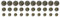 Bank Tackle Rubber Shock Beads 4mm 6mm and 8mm 30 Piece Set Carp Fishing Rigs 5 Colours Available (Translucent Green, 30 Piece Set)