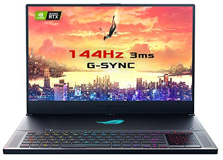 ASUS ROG Zephyrus S GX701GX-EV016R 17,3 Pollici Full HD Display Gaming Laptop - (Nero) (NVIDIA GeForce RTX 2080 8 GB Graphics, Intel i7-8705H, 16 GB di RAM, 1 TB PCI-e SSD, Windows 10)