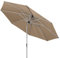 Doppler Active TELESKOP – Innovativer Sonnenschirm ideal für Terrasse und Garten – Knickbar – ca. 340 cm – Greige