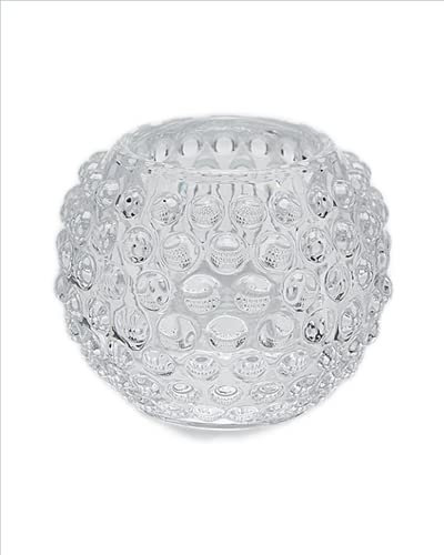 Edg - Enzo De Gasperi P/Candela Sfera C/Bolle VTR Trasp H6cm D8cm