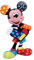 Disney Tradition Topolino con il Cuore Minifigurina, Resina, Multicolore, 4 x 4 x 10 cm