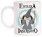 FUNNY CUP Taza Estudia Insensato. Taza opositor, Estudiante, alumno, Profesor. Regalo Divertido Mago señor de los Anillos (Insensato)