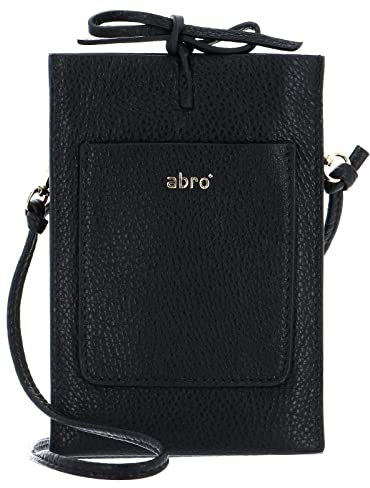 Abro Leather Dalia Phone Bag Raquel Black/Gold