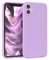 EAZY CASE - Silikonhülle für iPhone 11 Hülle Silikon Case Lila weich stoßfeste Handyhülle iPhone 11 Schutzhülle mit Kameraschutz Dünn Premium Schutz Cover TPU Phone Bumper in Violett
