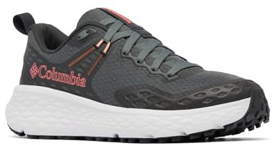 Columbia Women's Konos TRS, Low Rise Trekking and Hiking Shoes, Grill/Juicy, 7