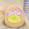 Tulpen Lampe, Tulip Night Light, Tulpen DIY Licht mit 20 Tulpen, Tulip Crystal Ball LED Decoration Lamp mit Geschenktüte, für Schlafzimmer, Wohnzimmer, Desktop, Heimdekoration