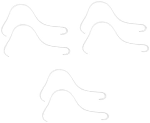 IMIKEYA 6pezzi Supporto Per Scarpe Acrilico Trasparente Per Esposizione e Stoccaggio Di Sandali e Scarpe Con Tacchi Supporto Leggero e Portatile Per Negozi e Supermercati