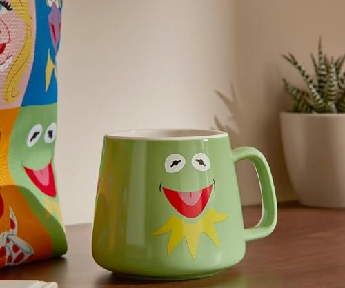 New Charming and Durable Green Frog Character Design Ceramic Mug Microwave and Dishwasher Safe Tea Coffee Cup Perfect for Gift - M11
