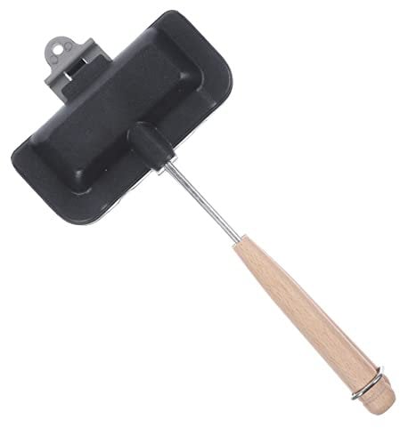 IMIKEYA Sandwichpfanne Mini-kastenformen Zum Backen Ofen Backform Für Französisches Brot Grillpfanne Pfannkuchen Antihaftbeschichtet Induktionskochfeld Pfanne Bausatz Toaster Wok Aluminium