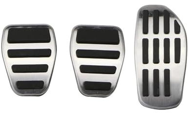 Bremse Fußplatten Für Nissan Für Micra K14 2017 2018 2019 2020 2021 at MT Lilmanta Auto Edelstahl Auto Pedale Gas Bremspedal Pads Abdeckung Auto Pedale(MT)