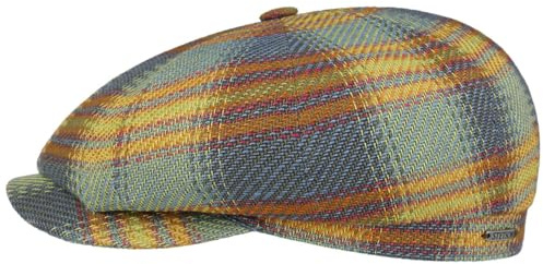 Stetson Hatteras Flatcap Schirmmütze UV-Schutz Herren Damen Sommer bunt M (56-57 cm)