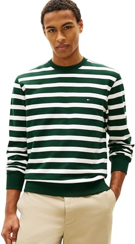 Tommy Hilfiger Herren ESS Terry Block STP Sweatshirt Mw0mw41352 Pullover-Sweatshirt