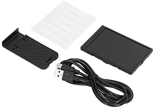 Aumotop IPS Full View Mini-Monitor-Display, Transparentes Computerzubehör Zur Vereinfachung der CPU/GPU/RAM-Anzeige