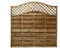 Total Sheds European Fence Panel 1.83m x 0.9m (6 x 3) Omega Decorative Lattice Top Pressure Treated Tanalised