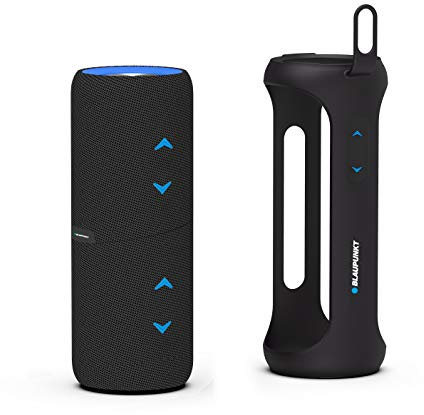 Blaupunkt - MP3730-182 - Enceinte Etanche IPX7 - Waterproof - Compatible Bluetooth - 16W (8W x 2) - Bleu