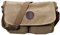 FANDARE Bolsa de Mensajero Bolso de Lona Bolsos Bandolera Unisex Adulto Bolsos Maletín Messenger Bag para el Trabajo la Escuela 7.9 Pulgadas Bolsa de iPad Caqui