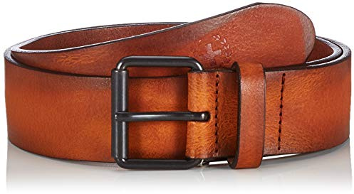 Strellson Premium Herren 3095 STRELLSON BELT 4 CM/NOS Gürtel, Braun (Cognac 220), 679 (Herstellergröße: 115)