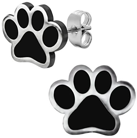 Soul-Cats 1 Paar Ohrstecker Pfötchen Tatze