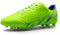 DREAM PAIRS Fußballschuhe Herren Spike Microfaser Cleats Professionelle Fussballschuhe Athletics Trainingsschuhe Outdoor Sportschuhe Fußball Stiefel,Size 47,Neon/Grün/Königlich,MEGA-1