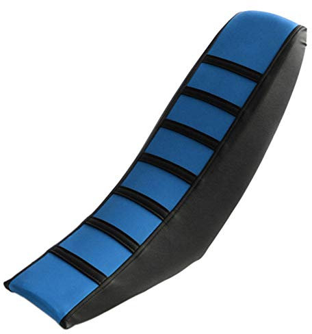 Motorrad Sitzbezug Universal Soft Weiche Motorrad Sitzbezug Motorrad Sitzbankbezug Rutschfest Wasserdicht Motorrad SitzbezüGe,Blau