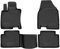 WALSER XTR Gummi Fussmatten Auto für Nissan Qashqai +2 I verlängerte Version 12/2006-04/2014, 100% passgenaue Auto Fußmatten, robuste Universal Fußmatte Auto, Gummimatten Auto