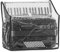 Alpenklang Cover für 72 Bass-Akkordeon - Schutzhülle für Akkordeon - Passend für Akkordeons mit 72 Bässen - Abmessungen (BxTxH): ca. 43 x 25 x 40 cm - aus PVC - Transparent