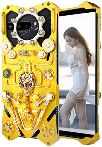 SNOWtreeAA High-End-kreative Metall-Handyhülle eignet Sich für ASUS ROG Phone 3 Kompatibel mit ASUS ROG Phone 3