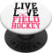 Feldhockey Live Love Feldhockey PopSockets mit austauschbarem PopGrip