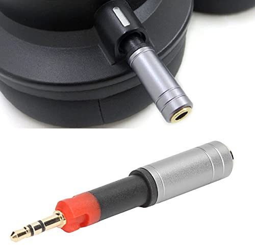 Tefola 2,5 mm auf 3,5 mm Adapter 2,5 mm auf 3,5 mm Kopfhörer Audio Adapter Konverter passend für Audio-Technica ATH-M70X M40X M50X M60X