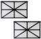 NUHFUFA 2 PCS Cartucho Filtros Panel RCX70101 Accesorios de Recambio para Robot Limpiafondos TigerShark