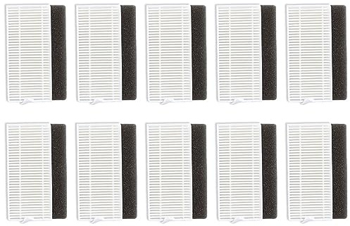 HEPA-Filter, Ersatzfilter für Kyvol Cybovac E20 E30 E31 EC30MQ Roboter-Staubsauger, 10 Stück