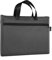 Borsa porta Documenti A4, Ufficio Leggero Sacchetto Cerniera 2 Tasche Impermeabile Oxford Sacchetto Stoccaggio Documenti Meeting Office File Bag Scuola Stationary File Organizer (grigio)