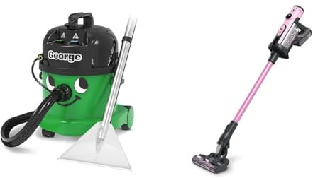 Henry W3791 George Wet and Dry Vacuum and Quick HET.100, Cordless Stick Vacuum Kit