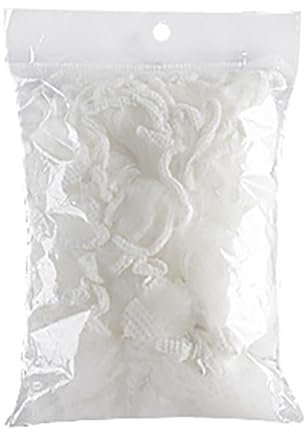 LJJCSFF 100pcs Disposable Sink Drain Mesh Bags, Plastic, 12*18cm, Modern Brushed Silver Drain Strainer