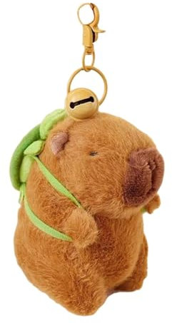 Porteclés en Peluche Capybara, Capybara Peluches, Porte-clés Mignon en Peluche Capybara en Peluche, Peluche Capybara Farcie, Ornements Suspendus, Cadeaux De Noël pour Enfant