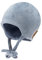 Sterntaler Beanie in Cord Optik Unisex - Baby und Kinder Mütze mit Ohrenklappen - gefüttert mit Baumwollfleece - blau, 39