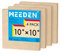 MEEDEN Unfinished Wood Canvas Board: 1-1/2 Deep 10x10” Wooden Canvas Panel Pack of 4 - Blank Cradled Wood Art Board for Painting