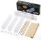 Sushi Maker Set 3 Formen Selber Machen DIY SushiRoller Tragbare Bazooka mit Bambusmatte Stäbchen Ideal für Anfänger und die ganze Familie