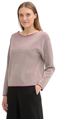TOM TAILOR Damen Strickpullover aus Bio-Baumwolle