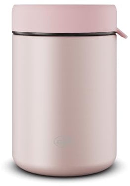 alfi ISO FOOD MUG 350ml, rosa rose, Edelstahl Thermobehälter für Essen, Isolierbehälter für Suppen, Salat, Müsli to go, hält 5 Stunden warm, 10 Stunden kalt, spülmaschinenfest, BPA-frei