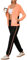 Uniexcosm Jogginganzug Damen Lang Trainingsanzug Zweiteiler Frauen Farbkontrast Sportanzug Fitness Freizeitanzug Reißverschluss Tracksuit & Sporthose Rosa-1 3XL