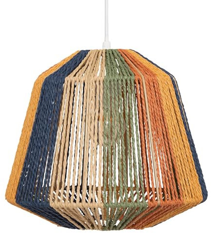 Atmosphera - Lámpara colgante de cuerda jily d29cm