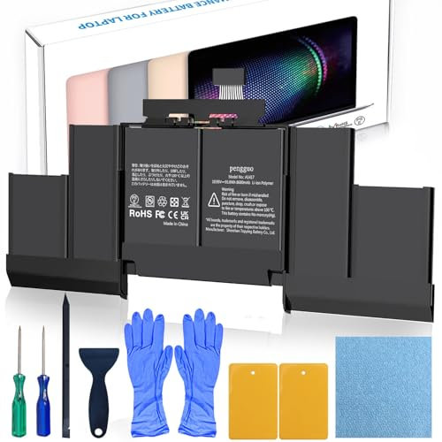 Batería para MacBook Pro de 15 pulgadas A1398 solo mediados de 2012, principios de 2013, batería de repuesto para portátil modelo A1417, batería MC976LL/A MC975LL/A MD831LL/A ME665LL/A ME664LL/A
