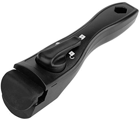 HAOHIZE Mango extraíble Negro, Mango de sartén extraíble desmontable, Reemplazo de mango de olla universal, Sartén Mango extraíble universal Pan Bing Adecuado para todos los
